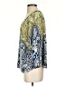 Glam Blue 3/4 Sleeve Blouse Size S - photo 5