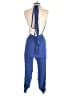 Lulus 100% Rayon Solid Blue Jumpsuit Size XS - photo 2