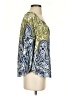 Glam Blue 3/4 Sleeve Blouse Size S - photo 4