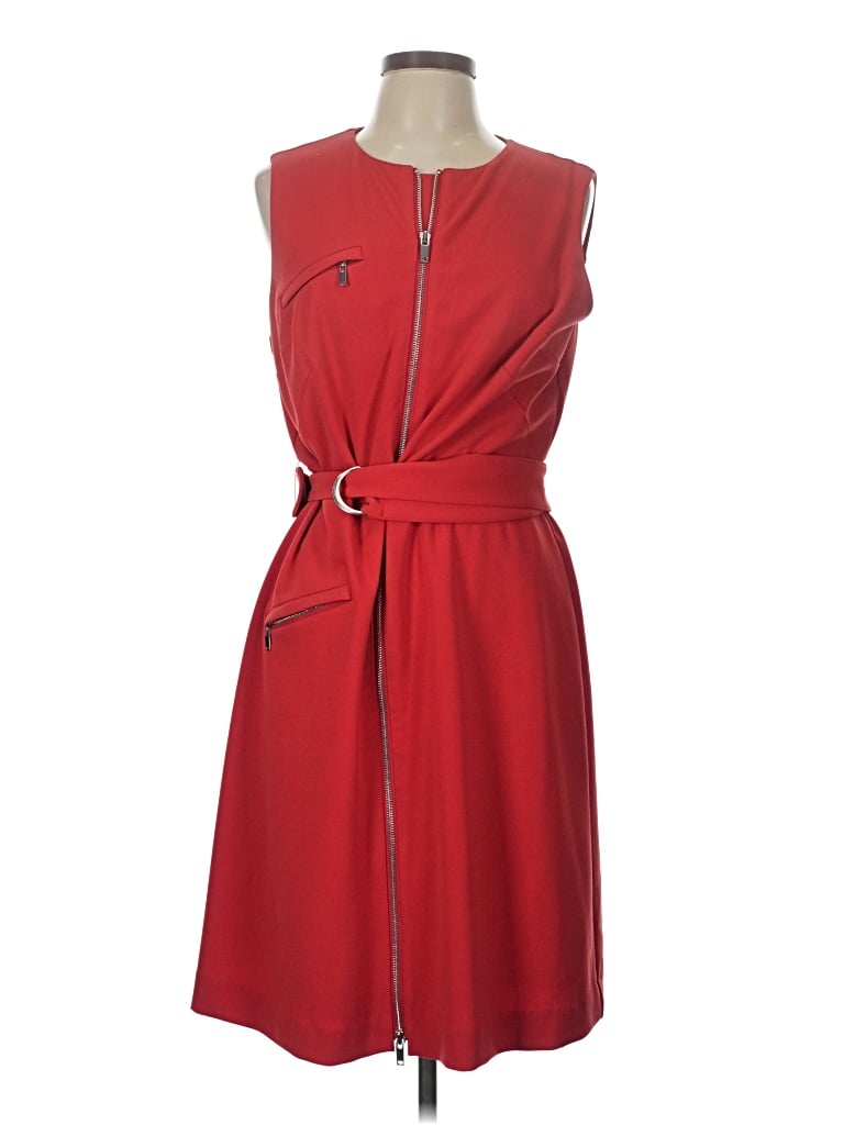 Pre-owned Antonio Melani Casual Dress In Red