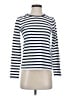Madewell 100% Cotton White Long Sleeve Turtleneck Size S - photo 1