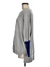 Vertical Design Color Block Gray Pullover Sweater Size M - photo 5