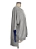 Vertical Design Color Block Gray Pullover Sweater Size M - photo 4