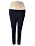 Marika Solid Blue Active Pants Size 2X - photo 1