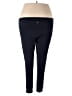 Marika Solid Blue Active Pants Size 2X - photo 2