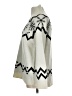 Workshop Republic Clothing 100% Acrylic Graphic Ivory Pullover Sweater Size L - photo 5