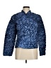 Chico's 100% Polyester Blue Cardigan Size Med (1) - photo 1