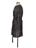 Gap Paisley Black Gray Casual Dress Size L - photo 5