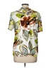 Assorted Brands Ivory Short Sleeve Blouse Size L - photo 2