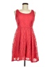 Xhilaration 100% Polyester Red Cocktail Dress Size M - photo 1
