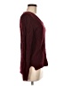 Hippie Rose 100% Acrylic Burgundy Pullover Sweater Size M - photo 4