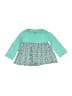 First Impressions 100% Cotton Teal Dress 12-18 MO / 18 MO - photo 1