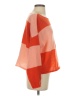 Cloud Ten 100% Acrylic Color Block Orange Pullover Sweater Size S - photo 4