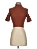 A.L.C. Brown Short Sleeve Turtleneck Size XS - photo 1