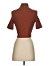 A.L.C. Brown Short Sleeve Turtleneck Size XS - photo 2