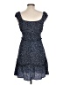 Unbranded 100% Polyester Polka Dots Blue Casual Dress Size L - photo 2