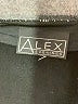 Alex Evenings Chevron-herringbone Solid Stripes Silver Blazer Size L - photo 6