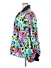 Live 4 Truth 100% Polyester Print Green Black Kimono Size 5X  - photo 5