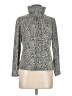 Due Per Due Silver Turtleneck Sweater Size M - photo 1
