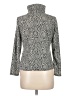 Due Per Due Silver Turtleneck Sweater Size M - photo 2