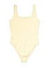 OQQ Yellow Bodysuit Size L - photo 1
