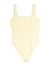 OQQ Yellow Bodysuit Size L - photo 2