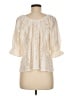 Muse Ivory 3/4 Sleeve Blouse Size M - photo 2