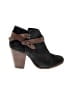 Rag & Bone Solid Color Block Black Ankle Boots Size EU 38 - photo 1