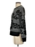 Gap 100% Cotton Floral Gray Pullover Sweater Size S - photo 5