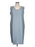 Unbranded Solid Gray Casual Dress Size L (estimated) - photo 1