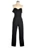 Adelyn Rae Solid Black Jumpsuit Size S - photo 1