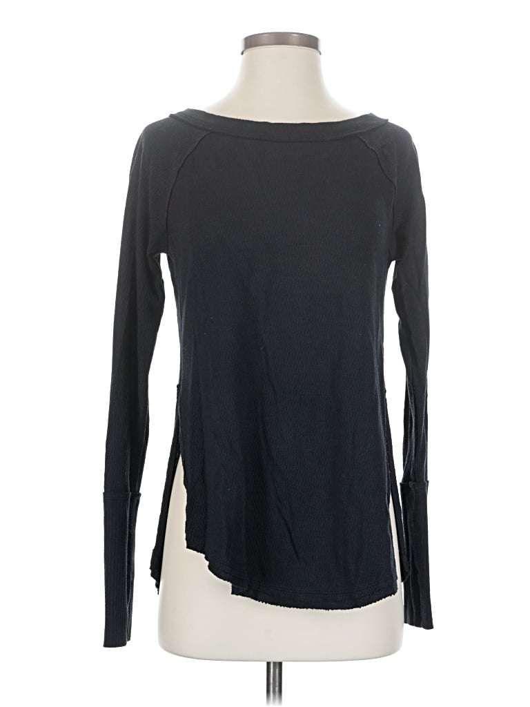Pre-owned We The Free Long Sleeve T-shirt In Black