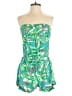 Escapada 100% Rayon Tropical Green Romper Size S - photo 1