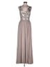 Amsale 100% Polyester Gray Cocktail Dress Size 6 - photo 1