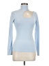 Guess Blue Long Sleeve Top Size S - photo 1