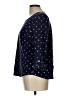 Chico's Polka Dots Blue 3/4 Sleeve T-Shirt Size Lg (2) - photo 5