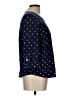 Chico's Polka Dots Blue 3/4 Sleeve T-Shirt Size Lg (2) - photo 4