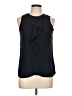 Seed Black Sleeveless Blouse Size L - photo 1