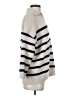 Zara Stripes Ivory Pullover Sweater Size S - photo 4