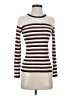 Massimo Dutti Stripes Ivory Turtleneck Sweater Size S - photo 1