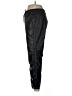 David Lerner Chevron-herringbone Black Track Pants Size M - photo 5