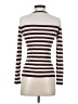 Massimo Dutti Stripes Ivory Turtleneck Sweater Size S - photo 2