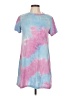 Shein Tie-dye Blue Casual Dress Size L - photo 1