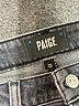 Paige Chevron-herringbone Gray Jeans Size 25 waist - photo 7