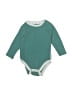 Life Is Good Color Block Teal Long Sleeve Onesie Size 3-6 mo - photo 1