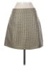 WAYF 100% Polyester Argyle Gold Casual Skirt Size S - photo 2