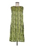Assorted Brands Print Green Casual Dress Size Med - Lg - photo 1