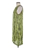 Assorted Brands Print Green Casual Dress Size Med - Lg - photo 5