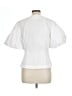 Jonathan Simkhai White Short Sleeve Blouse Size L - photo 2