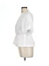 Jonathan Simkhai White Short Sleeve Blouse Size L - photo 5